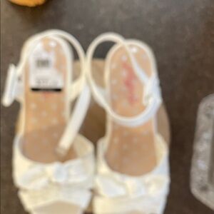 White Kids Sandals